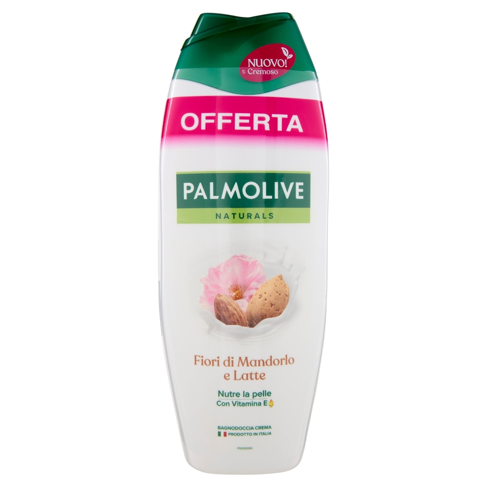 Palmolive bagnoschiuma Naturals Fiori di Mandorlo con idratante 2x500ml